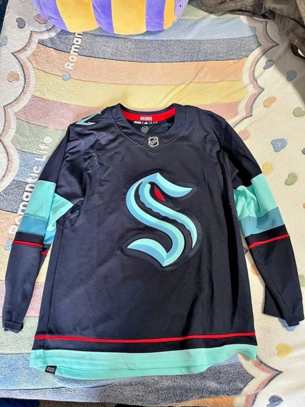 adidas Seattle Kraken Primegreen Alternate Authentic NHL Hockey Jersey